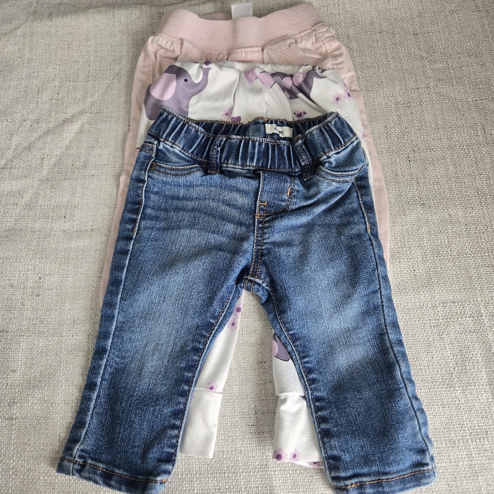 Baby Bundle - Oshkosh Pants & 2 Pairs Pants